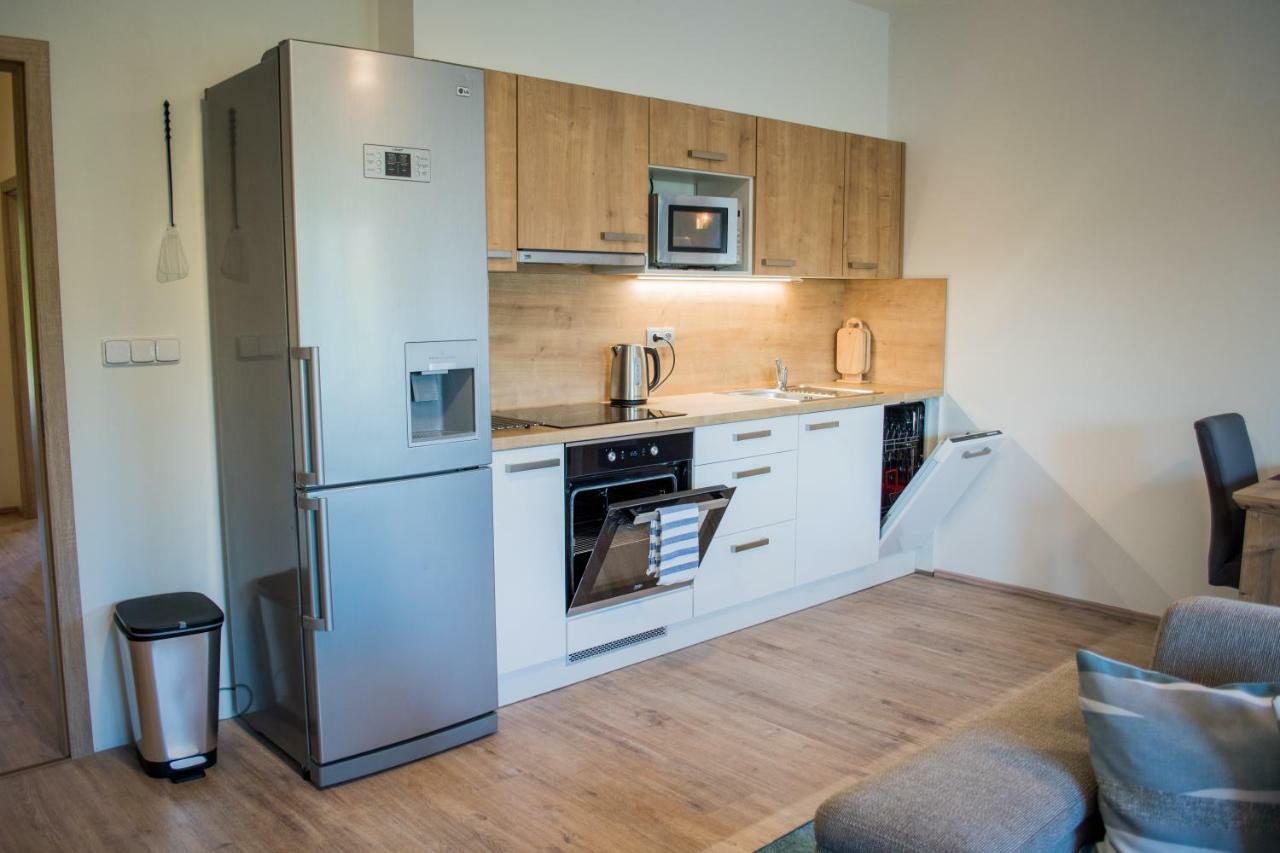 Apartmán Laura, Frymburk Bagian luar foto